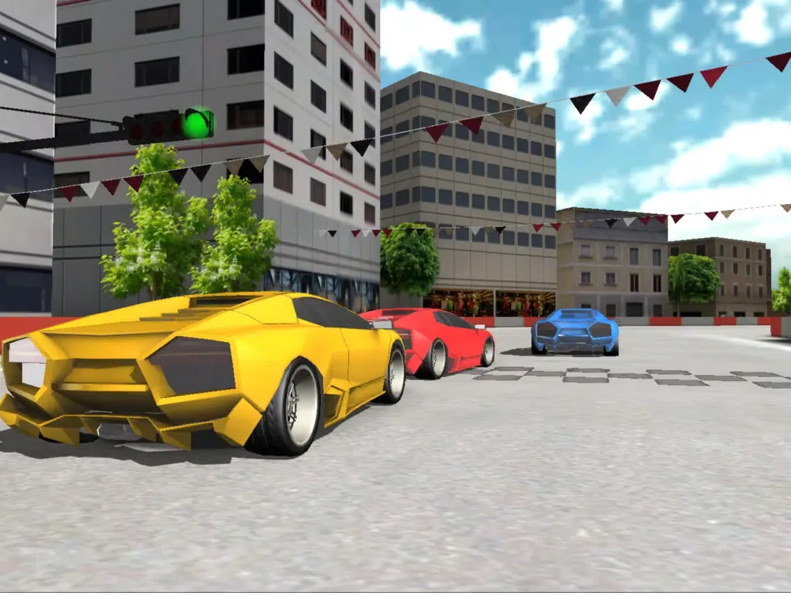 Super Car Racing City PRO iPad  Ekran Görüntüleri