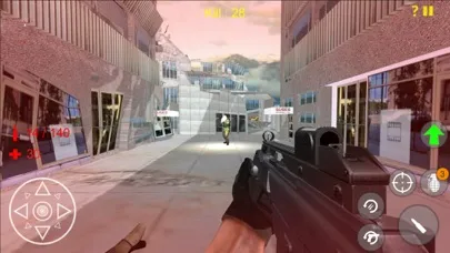 Tangkapan skrin Terrorist Shooting Strike Game