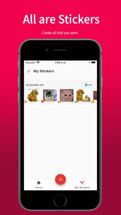 Capturas de tela do Sticker Plus - Studio Maker