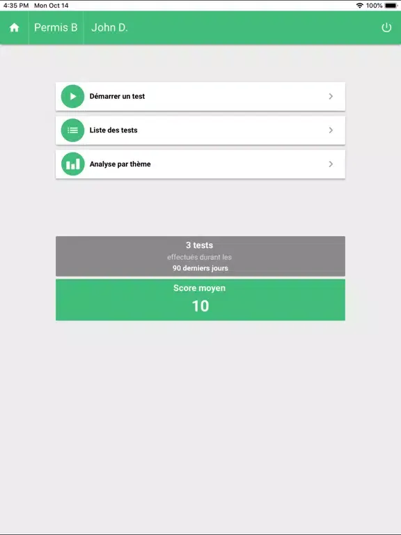 Mobipermis iPad  Screenshots