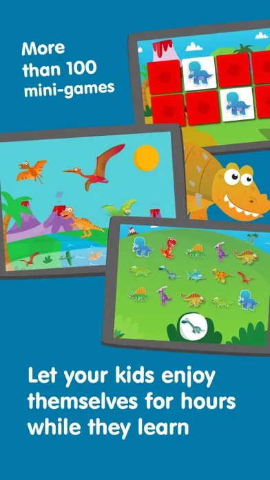 Planet Dinos – Jurassic Dinosaurs Games & Educational Puzzles for Kids and Toddlers (HD)应用截图