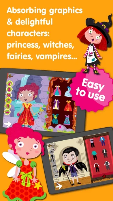 Capturas de pantalla de Dress Up Characters - Dressing Games for Halloween