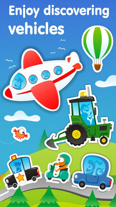 Planet Go - Train & Car Games for kids & toddlers سکرین شاٹس