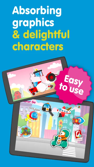 Planet Go - Train & Car Games for kids & toddlers سکرین شاٹس