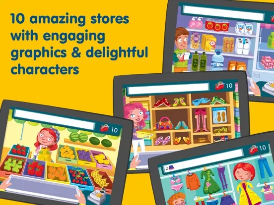 Shop & Math - Games for Toddlers to Learn Counting iPad  স্ক্রিনশট
