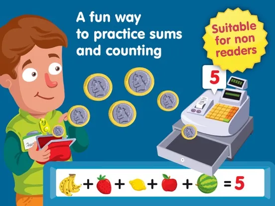 Shop & Math - Games for Toddlers to Learn Counting iPad  স্ক্রিনশট