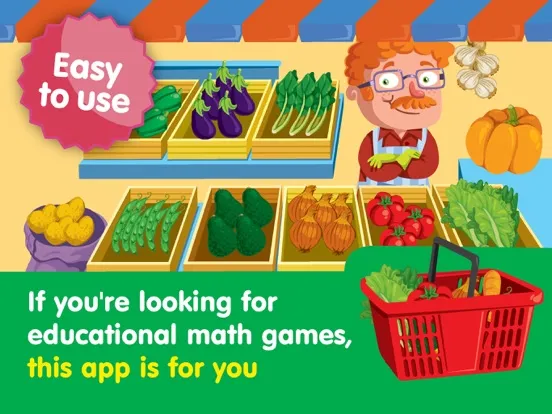 Shop & Math - Games for Toddlers to Learn Counting iPad  স্ক্রিনশট