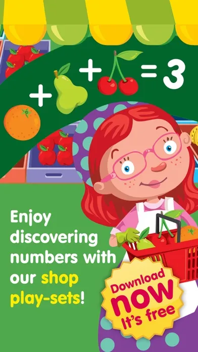 Shop & Math - Games for Toddlers to Learn Counting স্ক্রিনশট