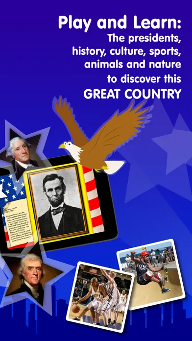 USA for Kids - Games & Fun with the U.S. Geography应用截图