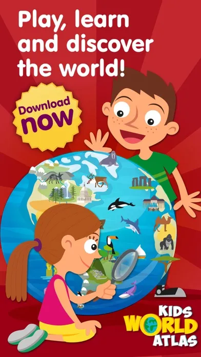 Captures d'écran de Kids World Atlas