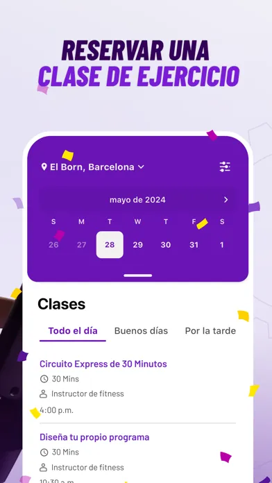 Tangkapan layar Planet Fitness Spain