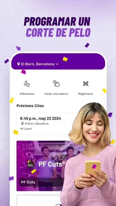 Tangkapan layar Planet Fitness Spain