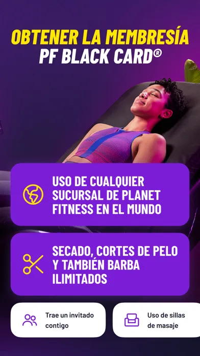 Tangkapan layar Planet Fitness Spain