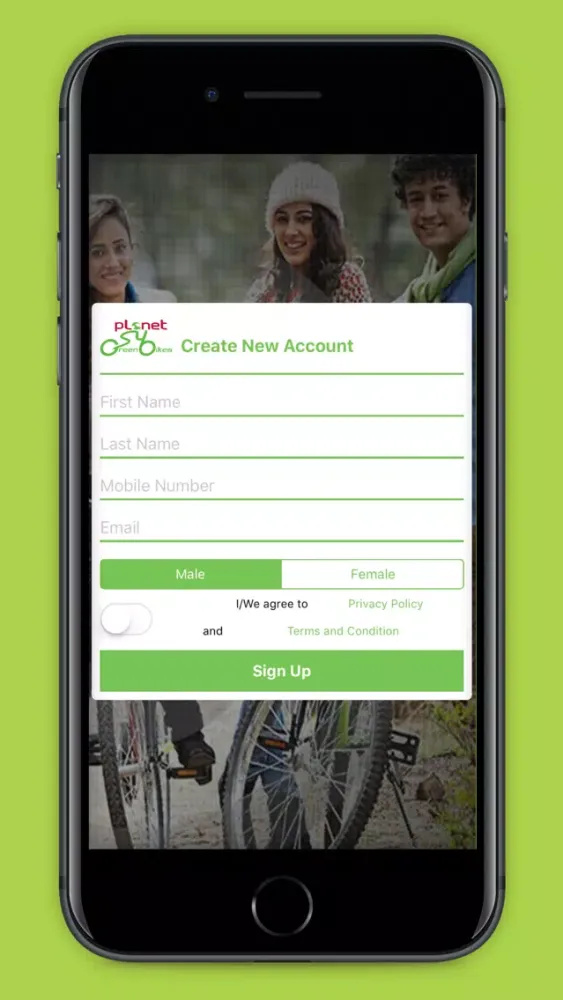Capturas de tela do Planet Green Bikes