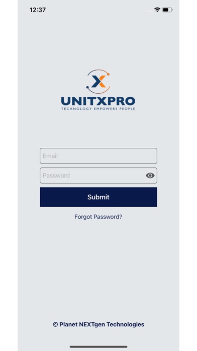 Tangkapan skrin UnitXPro Lite