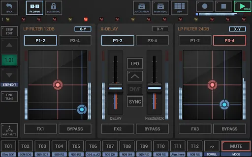 Tangkapan layar G-Stomper Studio