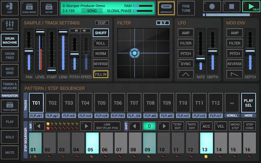 Скриншоты G-Stomper Producer