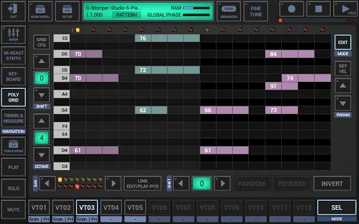 Скриншоты G-Stomper Producer