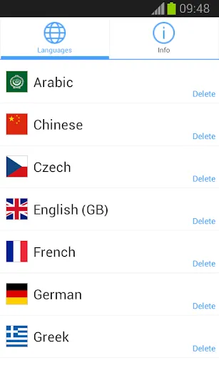 Capturas de pantalla de Phrasebook PRO (16 languages)