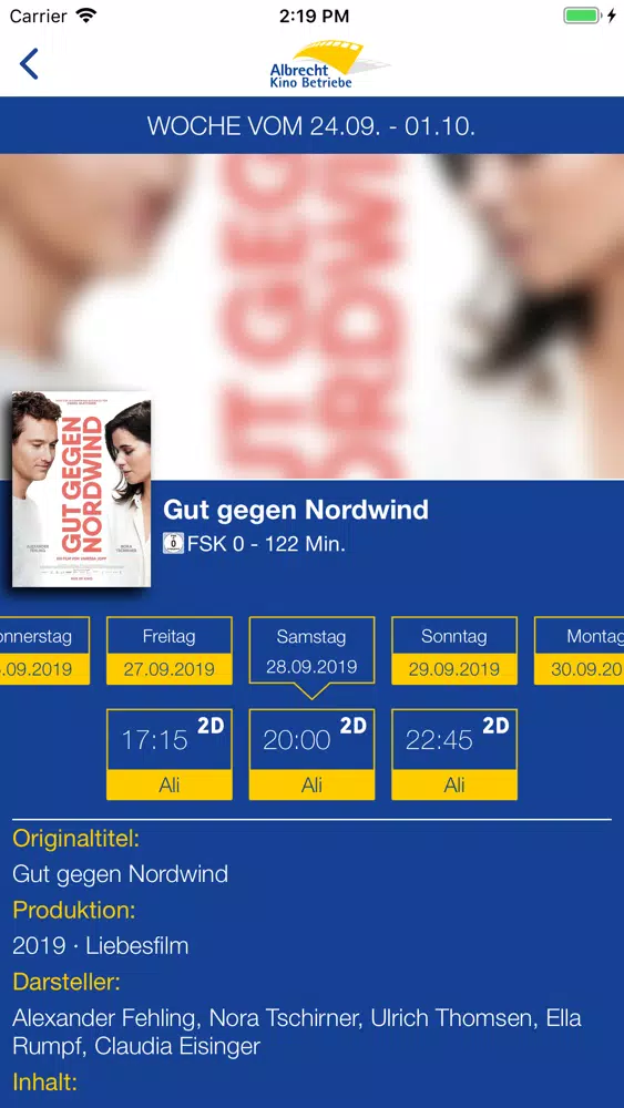 Скриншоты Albrecht Kino Waldshut