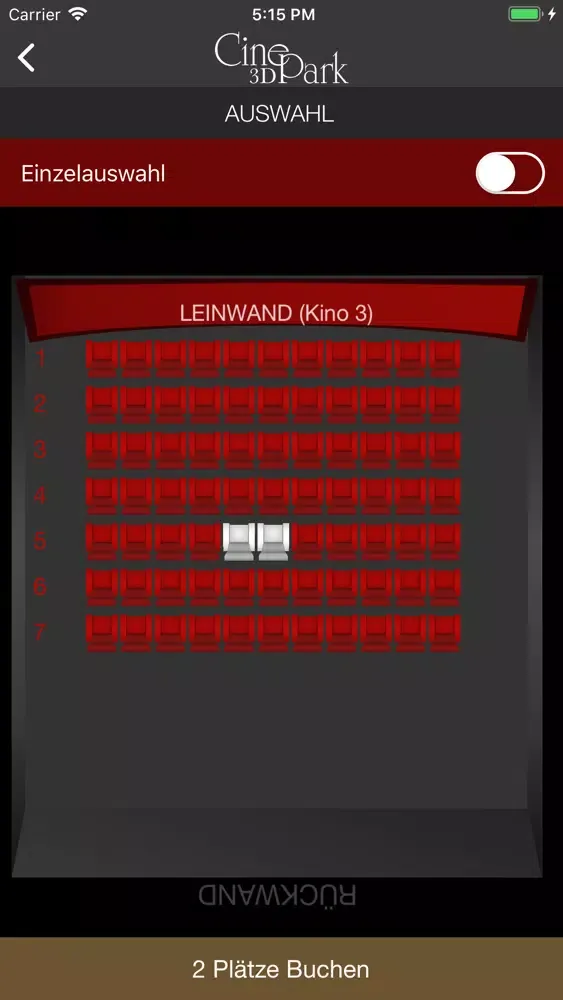 CinePark Screenshots