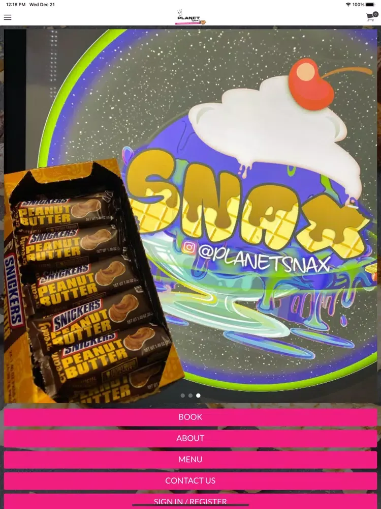 Planet Snax iPad  Ekran Görüntüleri