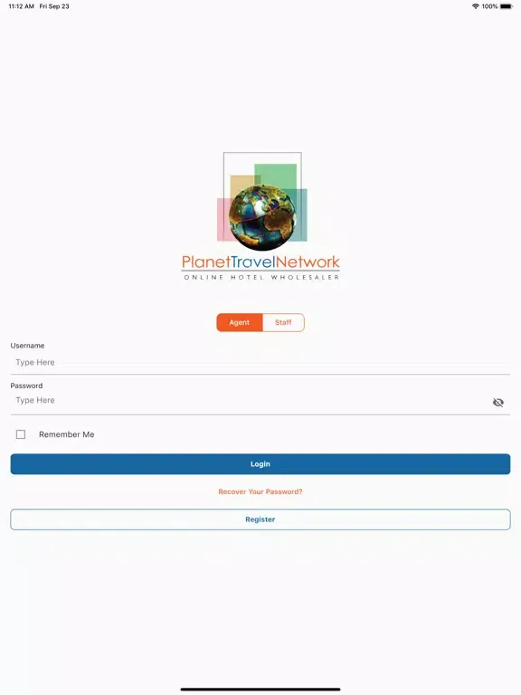 Capturas de tela do Planet Travel Network iPad 
