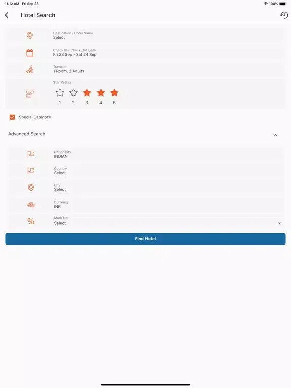 Capturas de tela do Planet Travel Network iPad 