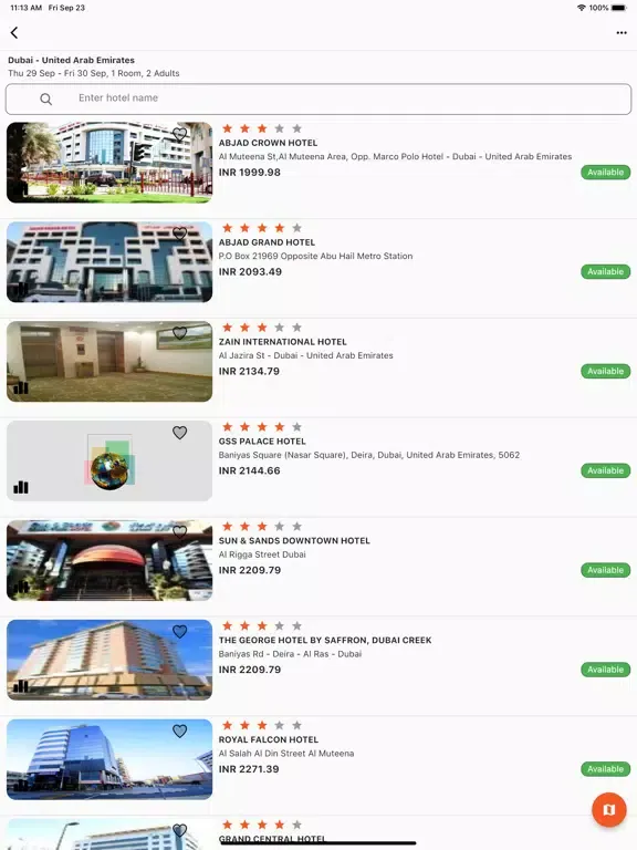 Capturas de tela do Planet Travel Network iPad 