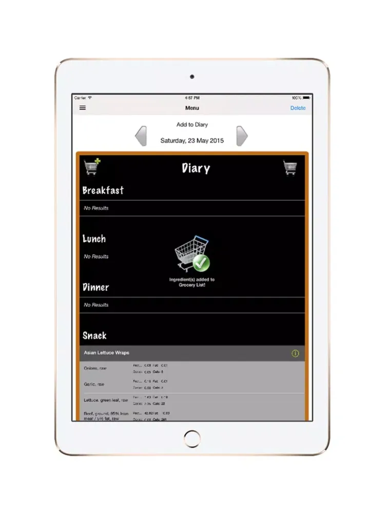 Raha Fitness iPad  स्क्रीनशॉट