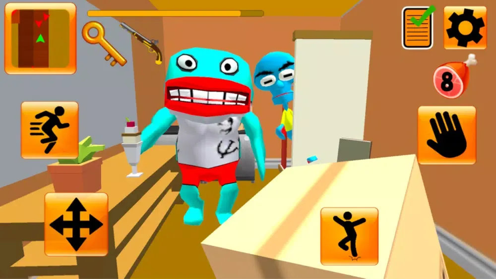 Tangkapan layar Plankton's Gang. Sponge Escape