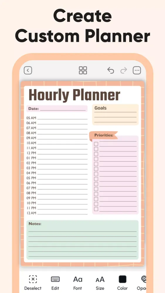 Daily Planner, Weekly Planner Screenshots