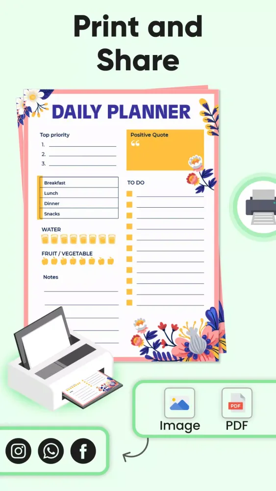 Daily Planner, Weekly Planner Screenshots