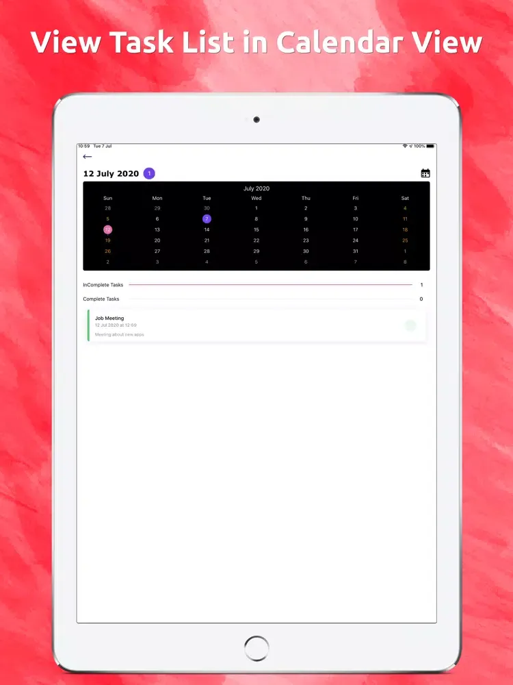 Planner: ToDo List & Reminders iPad  স্ক্রিনশট