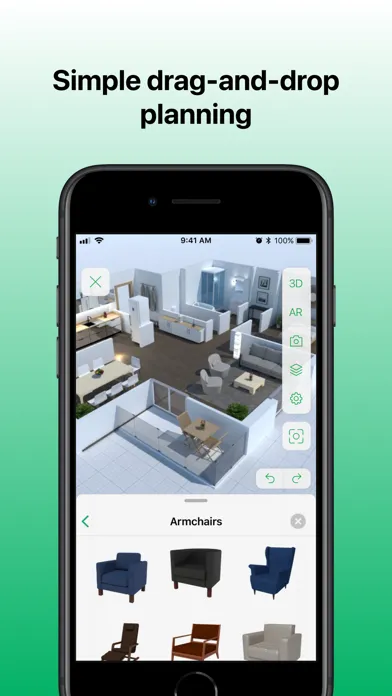 Planner 5D: Room, House Design Screenshots