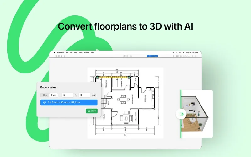 Tangkapan layar Planner 5D: Interior Desig‪n