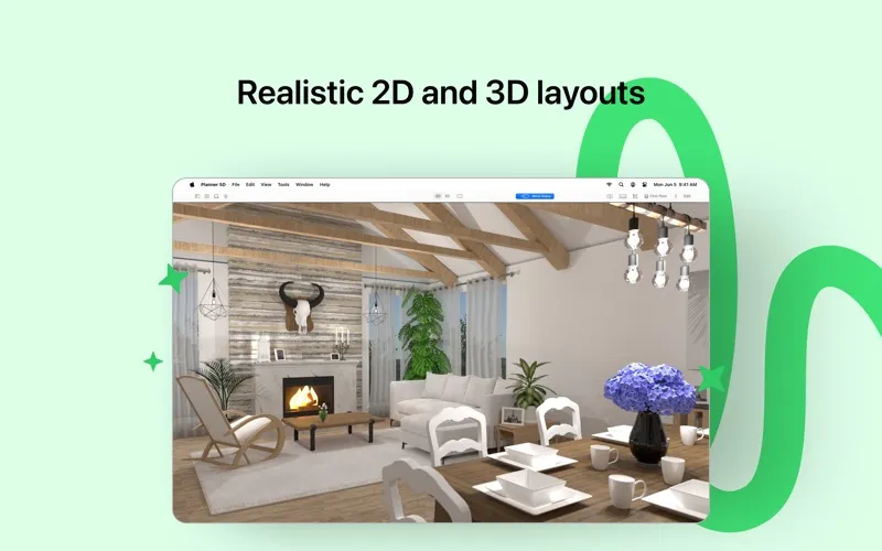 Tangkapan layar Planner 5D: Interior Desig‪n