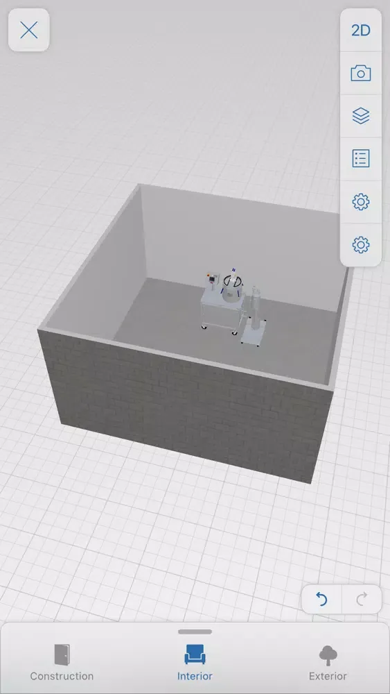 Capturas de tela do DS Facility Builder