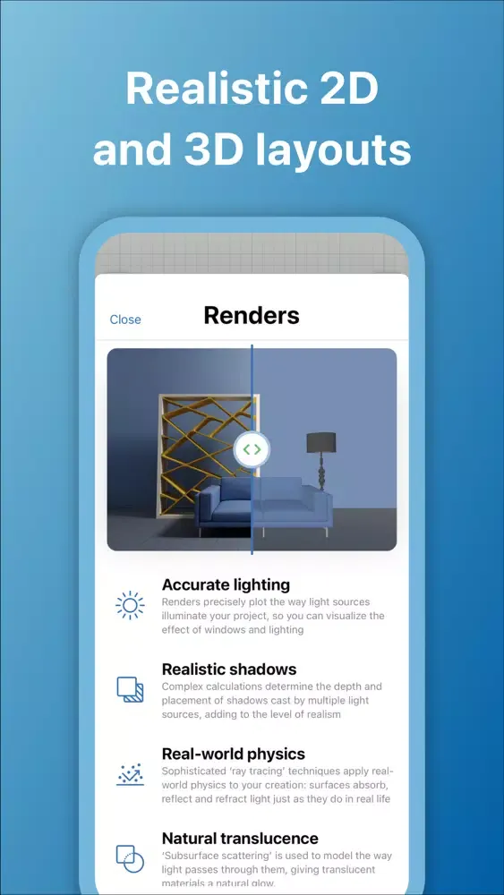 Скриншоты ViDesign – 3D Home Design