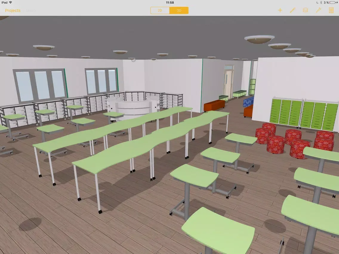 Woods Furniture Space Planner iPad  Screenshots