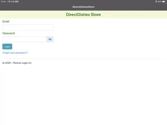 DirectDishes Store iPad  Screenshots