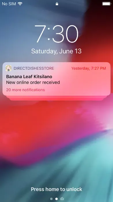 DirectDishes Store Screenshots