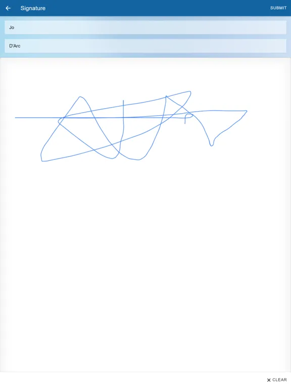 Ảnh chụp màn hình của Planon Warehouse Manager iPad 