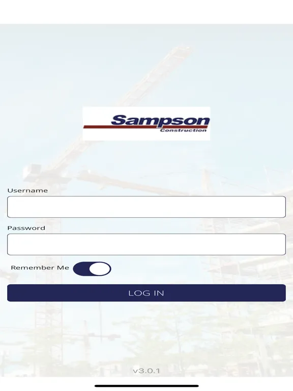 Capturas de tela do Sampson Construction iPad 