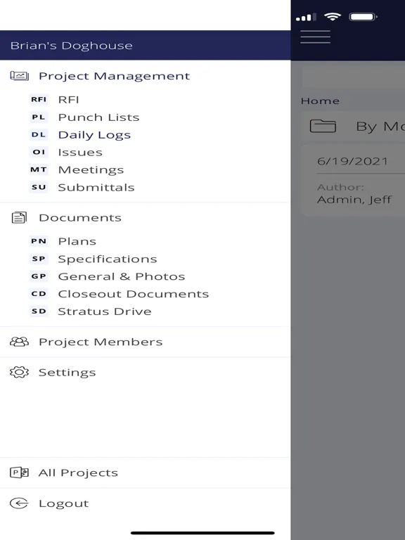 Capturas de tela do Sampson Construction iPad 