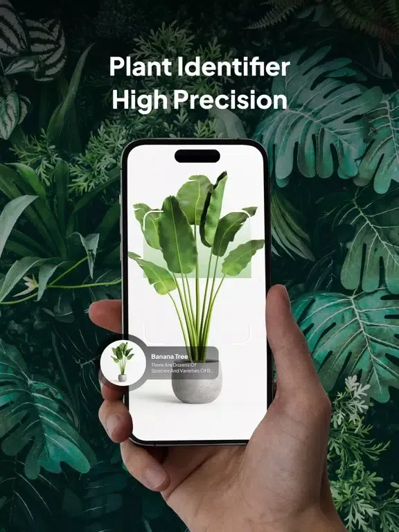 Plant Identifier AI: PlantID++ iPad 应用截图