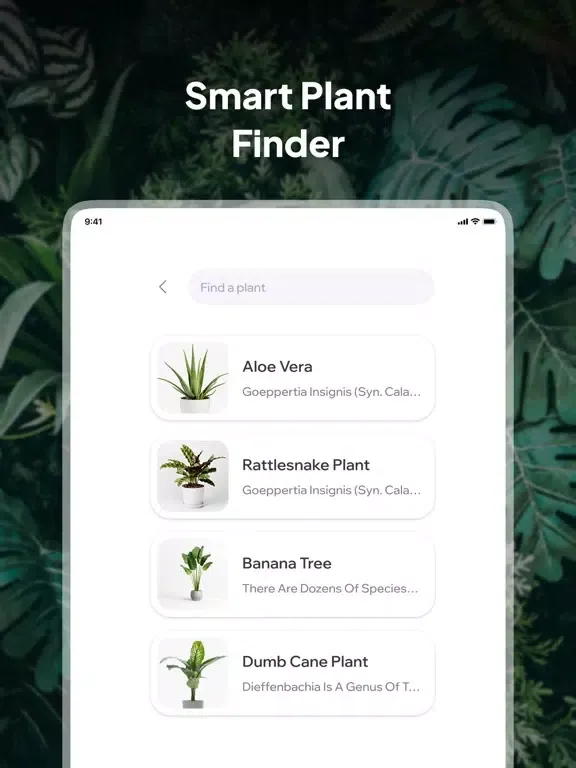 Plant Identifier AI: PlantID++ iPad 应用截图