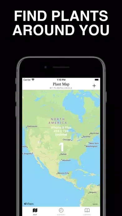 The Plant Map App スクリーンショット