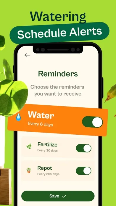 Captures d'écran de Plant: Identifier & Diagnostic