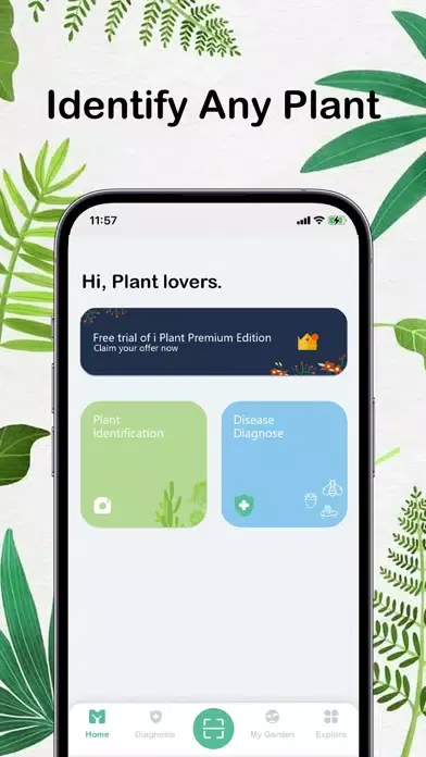 Captures d'écran de PlantID-AI Plant Identifier